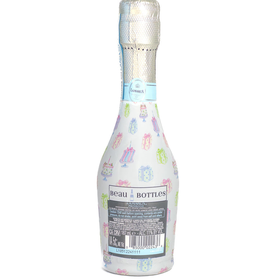 Beau Bottles Pastel Birthday Cakes & Presents - MINI La Marca Edition - Six Pack - Beau Bottles