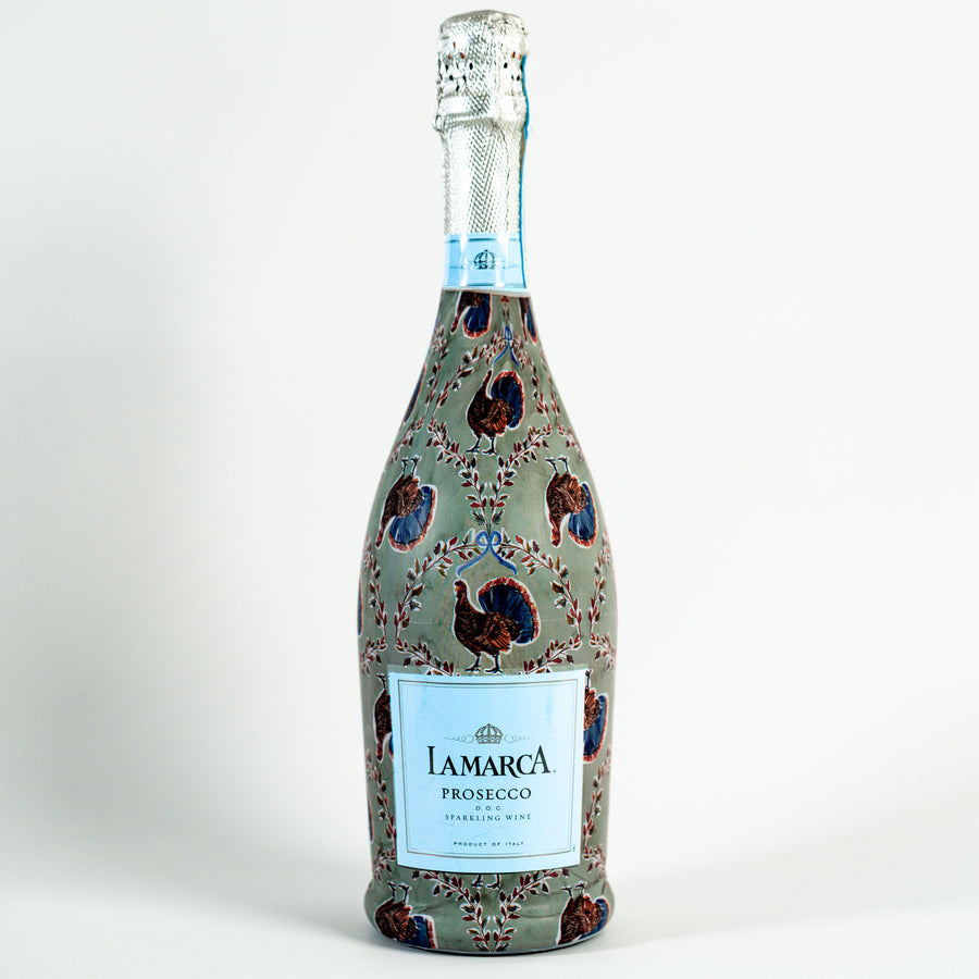 Beau Bottles Autumn Turkey Trellis - Prosecco Collection