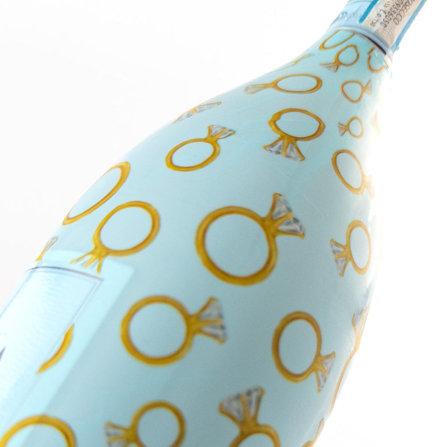 Beau Bottles Blue Engagement Ring - La Marca Edition - Beau Bottles