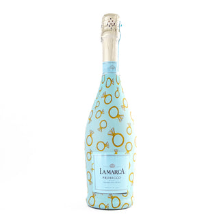 Beau Bottles Blue Engagement Ring - Prosecco Collection
