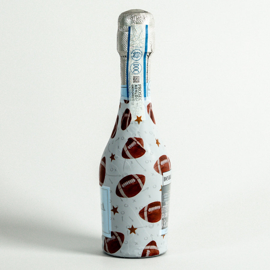 Beau Bottles Footballs - MINI Prosecco Collection - Six Pack