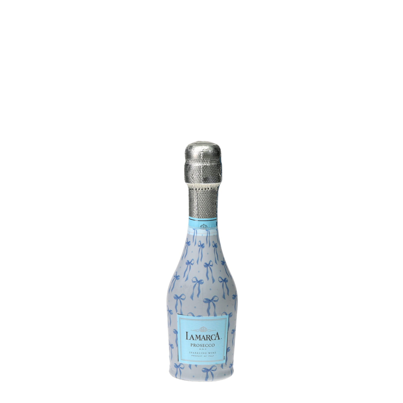 Beau Bottles Blue Bows - MINI Prosecco Collection - Set of 6 (Wraps Only)