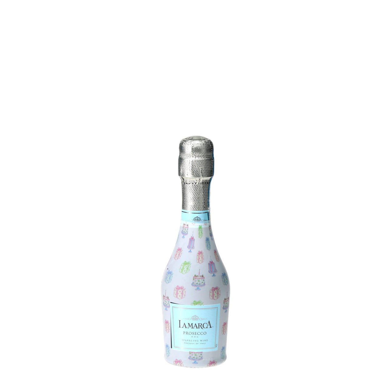 Beau Bottles Pastel Birthday Cakes & Presents - MINI Prosecco Collection - Set of 6 (Wraps Only)