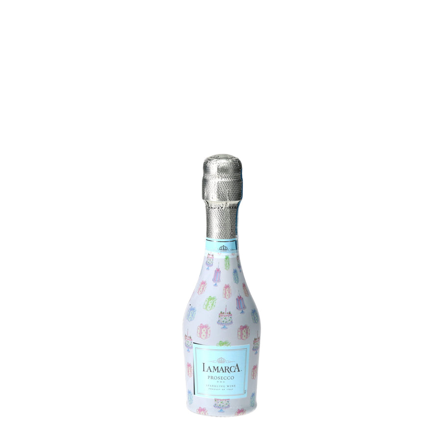LIMITED!!!   Beau Bottles Pastel Birthday Cakes & Presents - MINI Prosecco Collection - Set of 3 (Wraps Only)