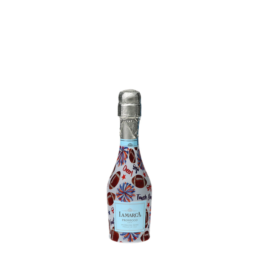 Beau Bottles Blue and Orange Game Day - MINI Prosecco Collection -Set of 6 (Wraps Only)