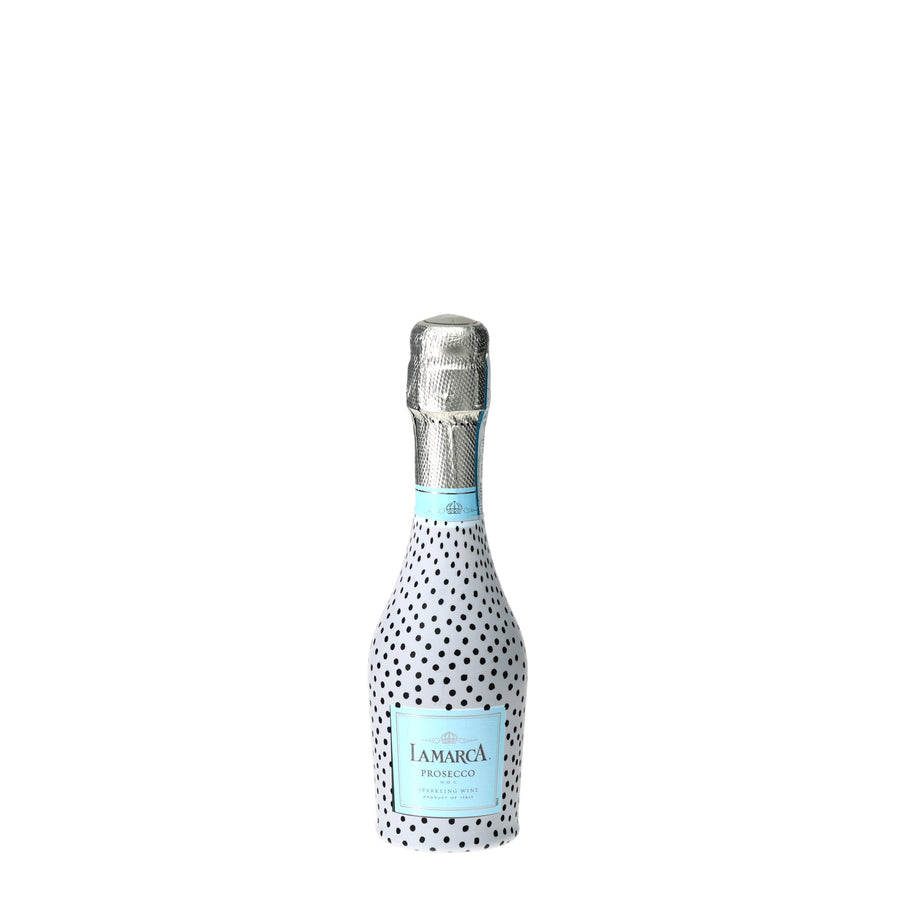 Beau Bottles Black and White Dots - MINI Prosecco Collection - Set of 6 (Wraps Only)