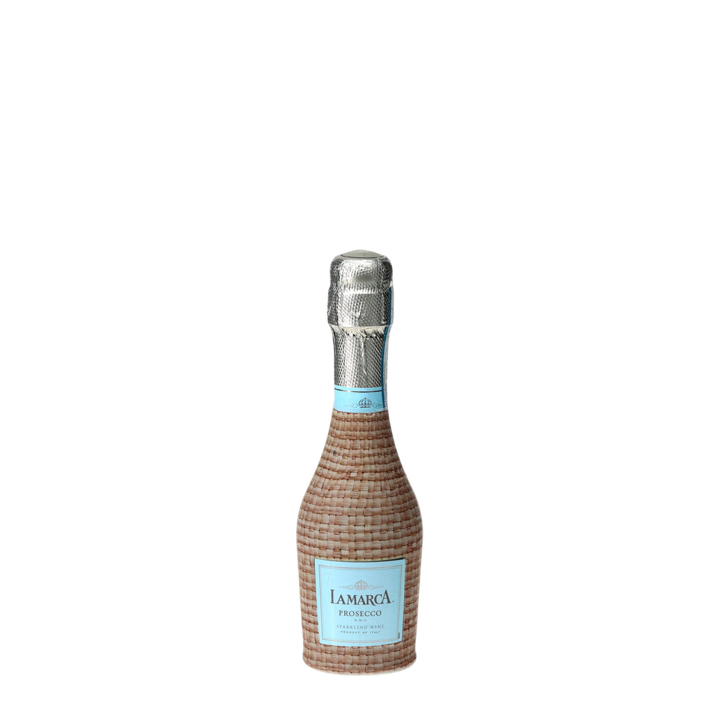 Beau Bottles Honey Rattan Weave - MINI Prosecco Collection - Set of 6 (Wraps Only)