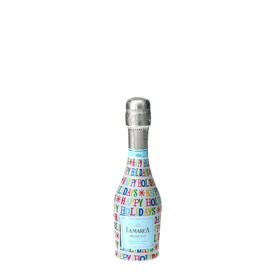 Beau Bottles Happy Holidays -MINI Prosecco Collection - Set of 6 (Wraps Only)