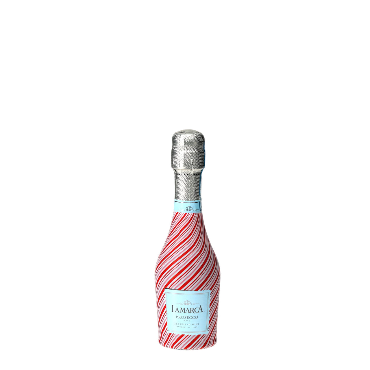 Beau Bottles Red and White Stripes - MINI Prosecco Collection - Set of 6 (Wraps Only)