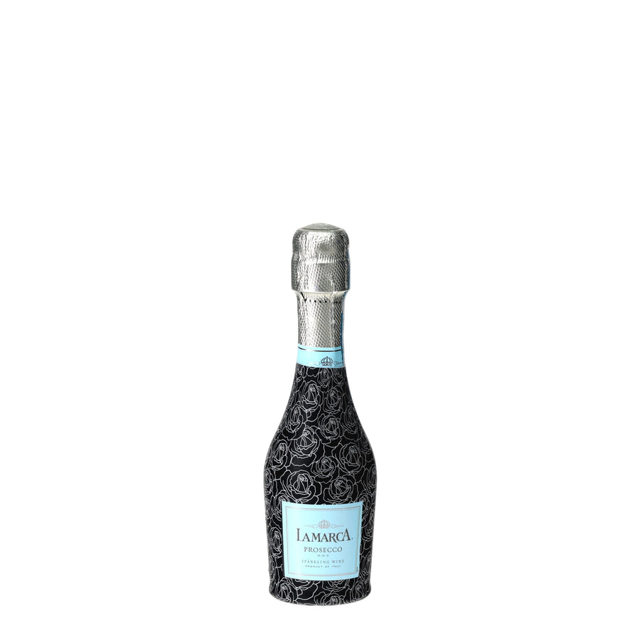 Black & White Roses Mini Prosecco Wraps (Set of 3)