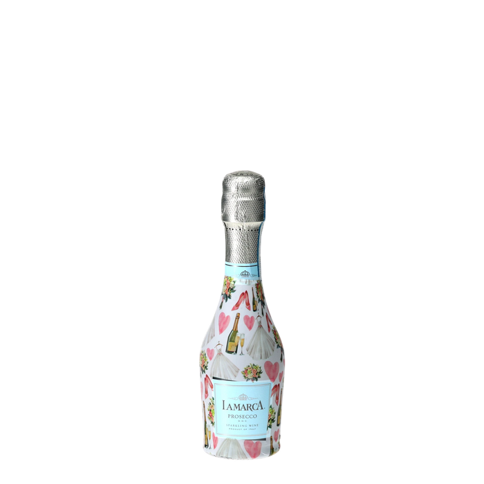 Wedding Romance Mini Prosecco Wraps (6-Pack) — 360 view