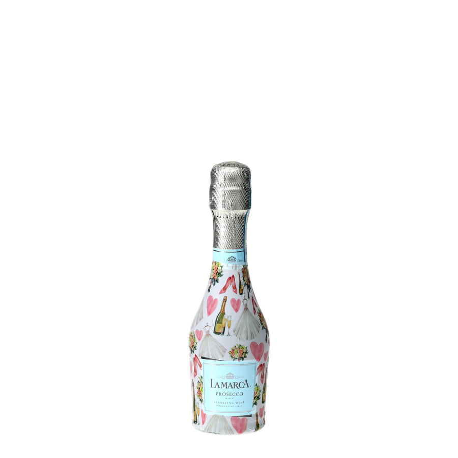Beau Bottles Wedding Romance - MINI Prosecco Collection - Set of 6 (Wraps Only) — 360 view