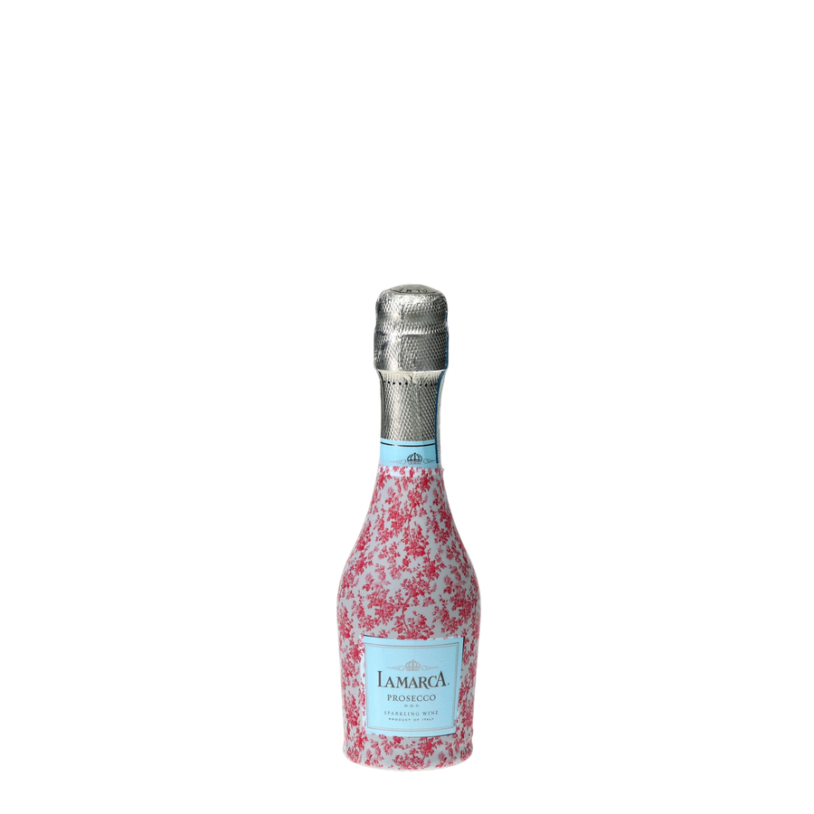 Beau Bottles Pink Floral - MINI Prosecco Collection - Set of 6 (Wraps Only) — 360 view