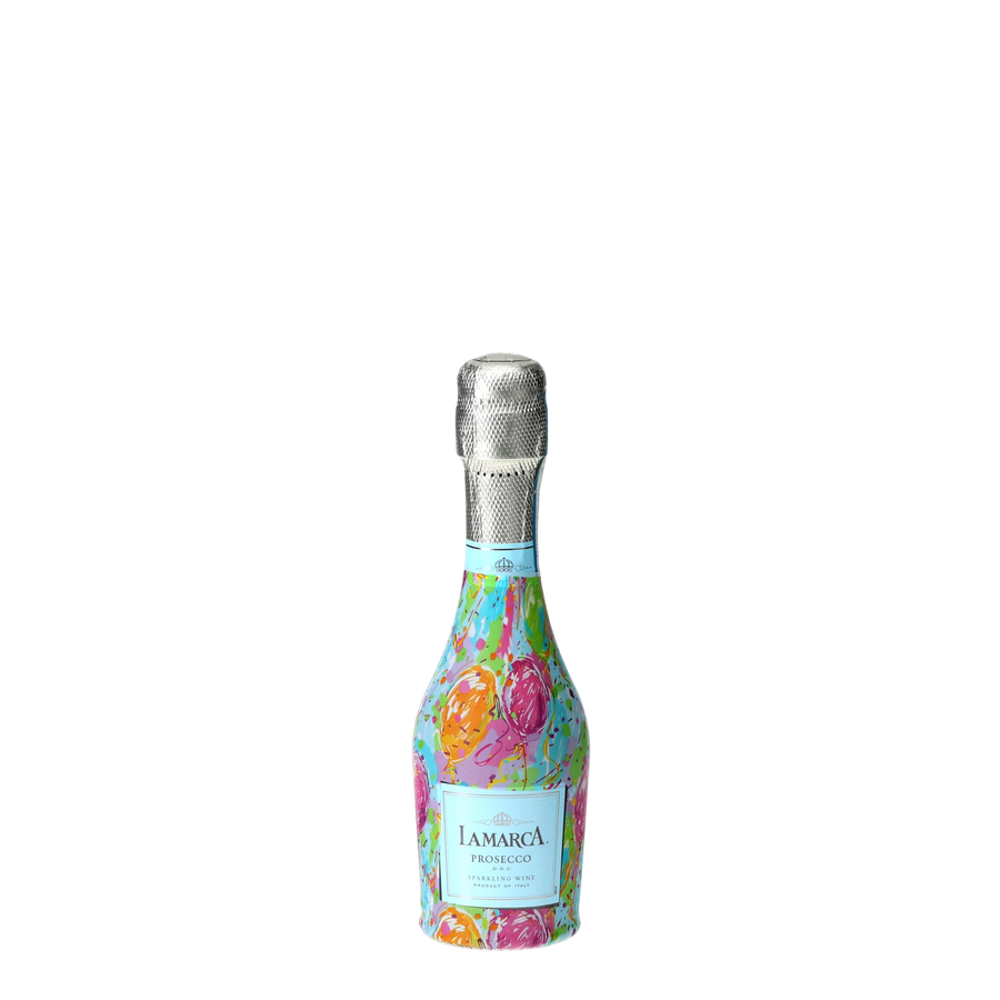 Beau Bottles Happy Birthday Balloons - MINI Prosecco Collection - Set of 6 (Wraps Only) — 360 view