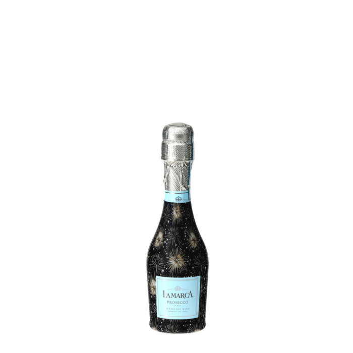 Gold Fireworks Mini Prosecco Wraps (6-Pack) — 360 view