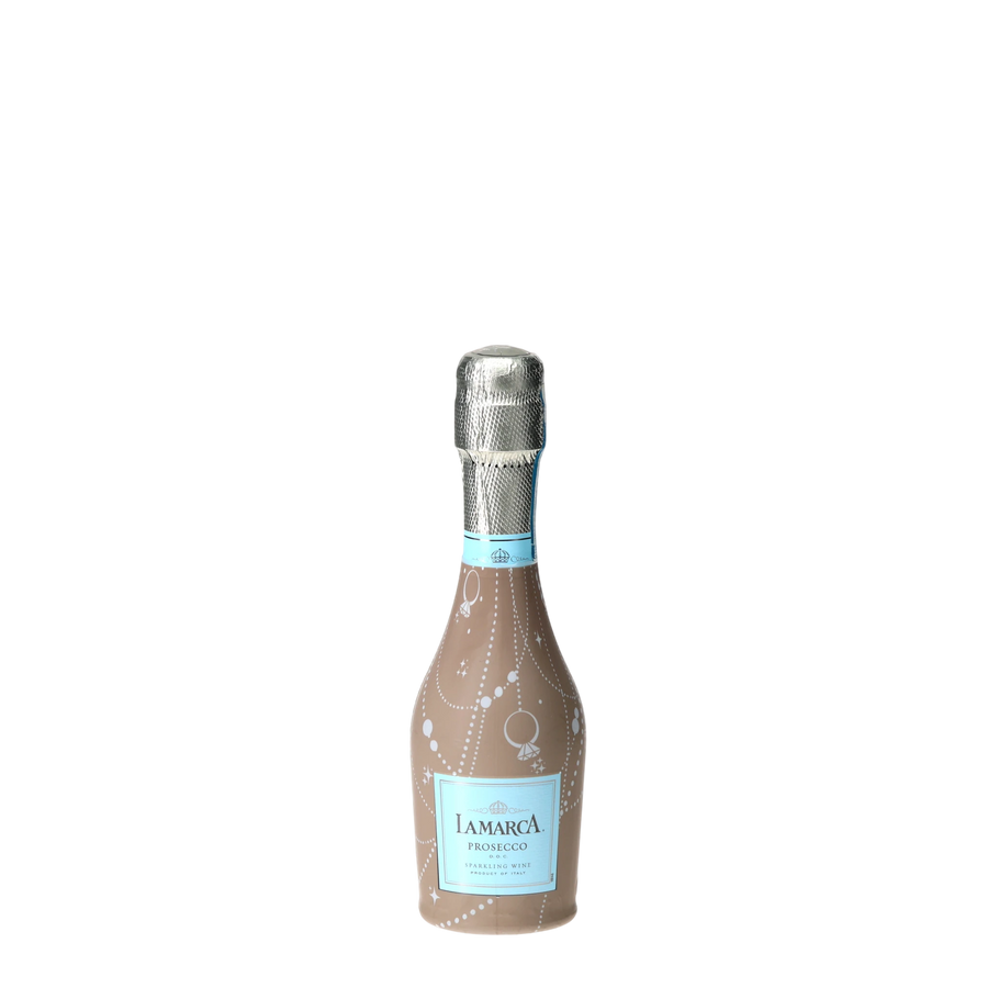 Beau Bottles Taupe Pearls and Prosecco - MINI Prosecco Collection - Set of 6 (Wraps Only) — 360 view