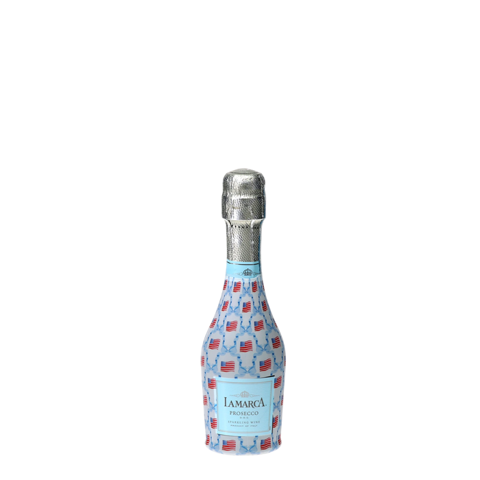 Flags & Ribbons Mini Prosecco Wraps (Set of 3) — 360 view