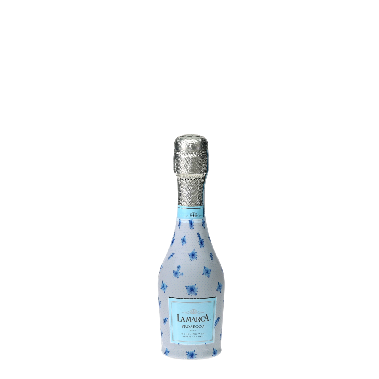 Beau Bottles Blue Chateau Dots- MINI Prosecco Collection - Set of 6 (Wraps Only)