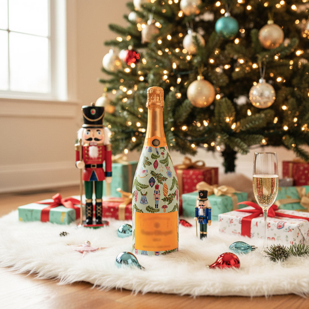 Beau Bottles Merry Little Ornaments - Champagne Collection