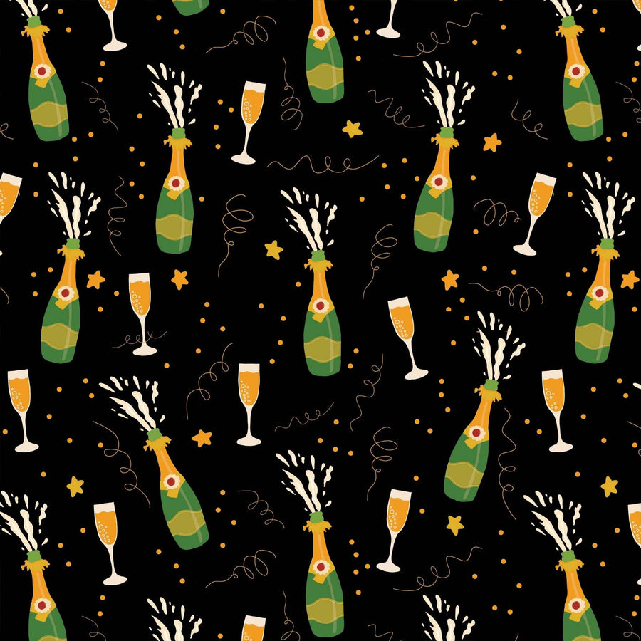 NYE Champagne Pop Bottle Wrap on La Marca Prosecco