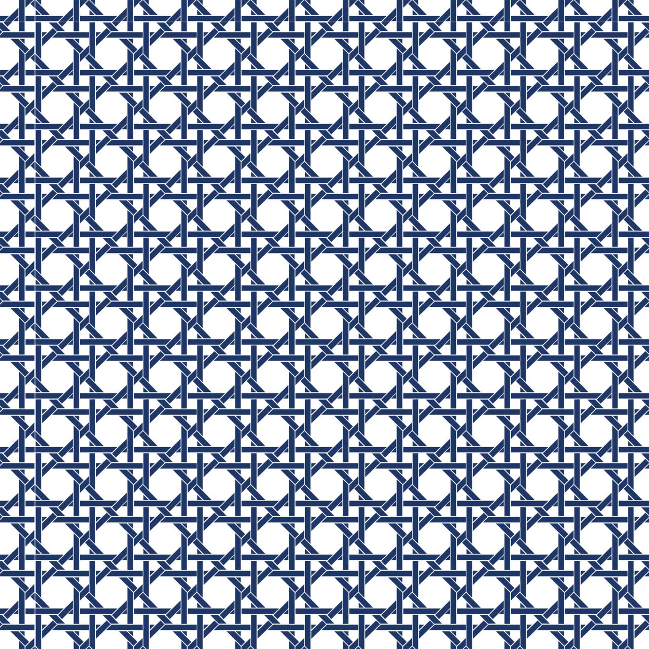 Navy and White Cane Designer Wrap on EVERVASE