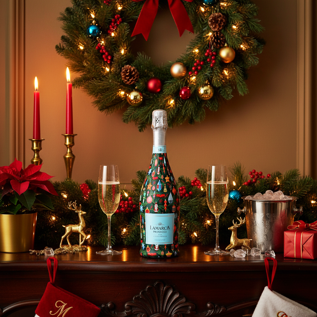 Beau Bottles Ornament Wonderland - Prosecco Collection