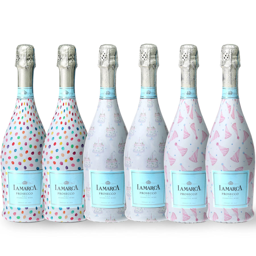Pastel Birthday Prosecco Wrap Bundle