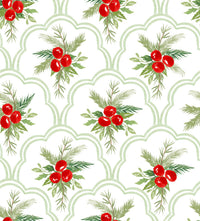 Thumbnail for Limited Edition Scalloped Christmas Berries Bottle Wrap on La Marca Prosecco