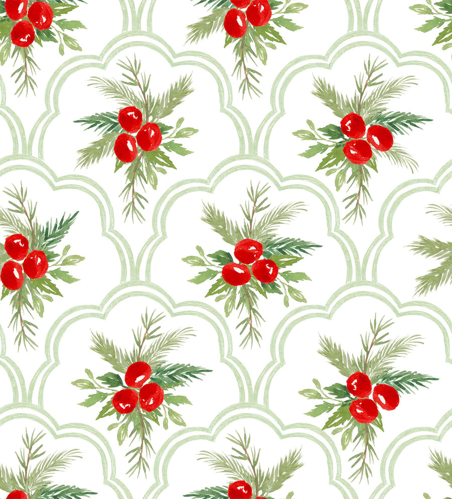 Beau Bottles Limited Edition Scalloped Christmas Berries- La Marca Edition - Beau Bottles