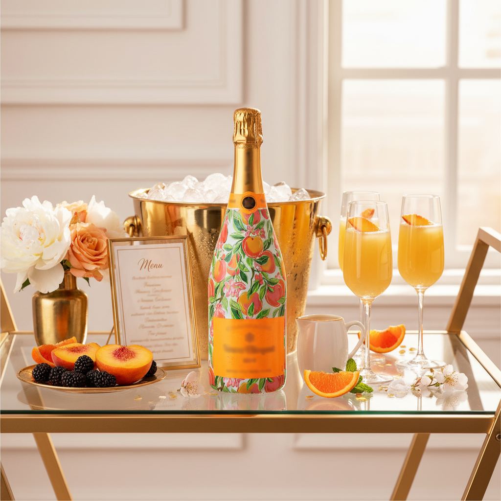 Beau Bottles Peach Blossom Grove- Champagne Collection