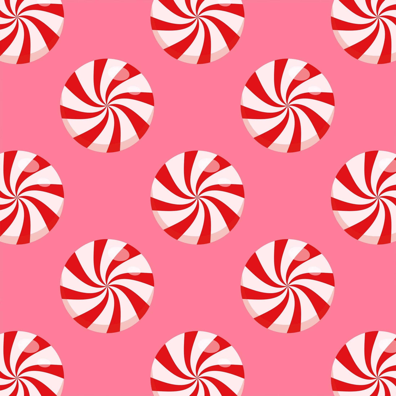 Peppermint Parade Bottle Wrap on Champagne Bottle