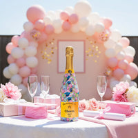 Thumbnail for Pink Graduation Champagne Bottle Wrap