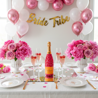 Thumbnail for Pop Hearts Bottle Wrap on Champagne Bottle