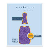 Thumbnail for Twilight Web Bottle Wrap on Champagne Bottle