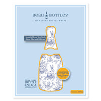 Thumbnail for Beau Bottles Blue Easter Bunny Toile- Champagne Collection