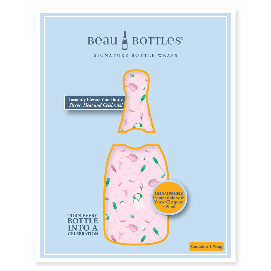 Beau Bottles Clubs & Ribbons- Champagne Collection