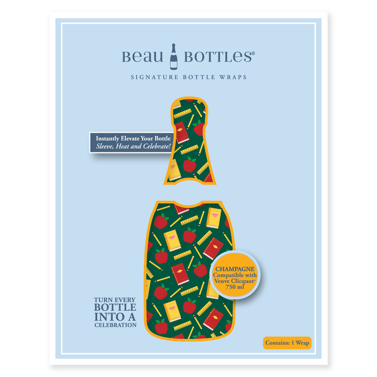 Beau Bottles Teacher's Pet- Champagne Collection