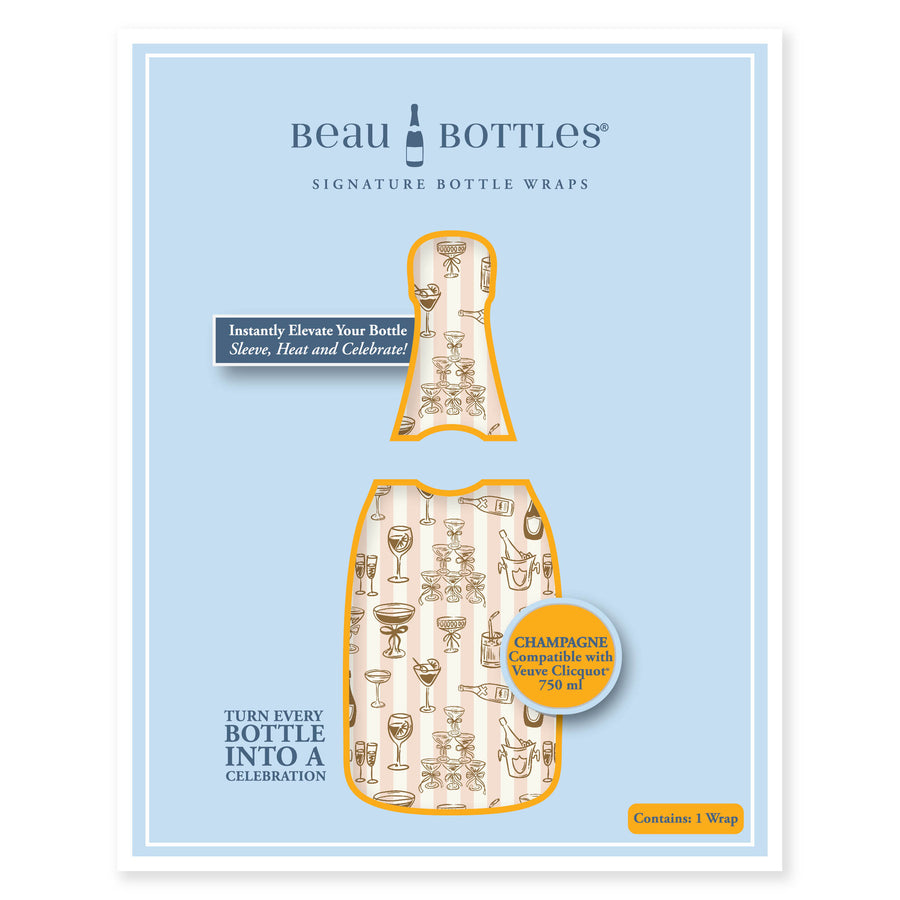 Beau Bottles Toast & Bubbles- Champagne Collection