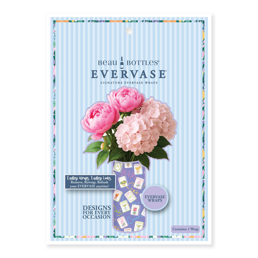 Purple Mahjong Designer Wrap on EVERVASE