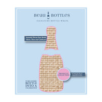 Thumbnail for Honey Rattan Weave Bottle Wrap on La Marca Prosecco