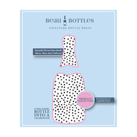 Thumbnail for Black and White Dots Bottle Wrap on La Marca Prosecco