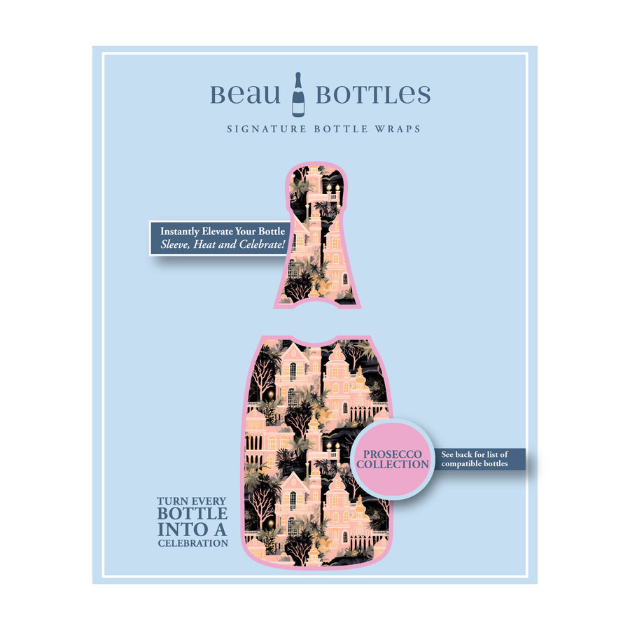 Beau Bottles Preppy Halloween Haunted House - Prosecco Collection