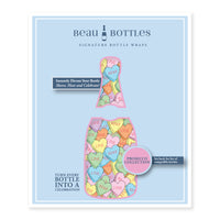 Thumbnail for Beau Bottles Limited Edition Large Conversational Hearts - Prosecco Collection