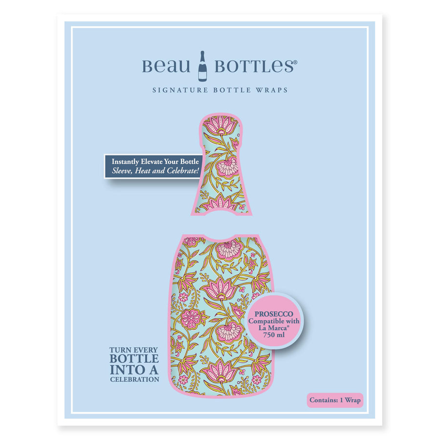 Beau Bottles Pastel Spring Bloom- Prosecco Collection