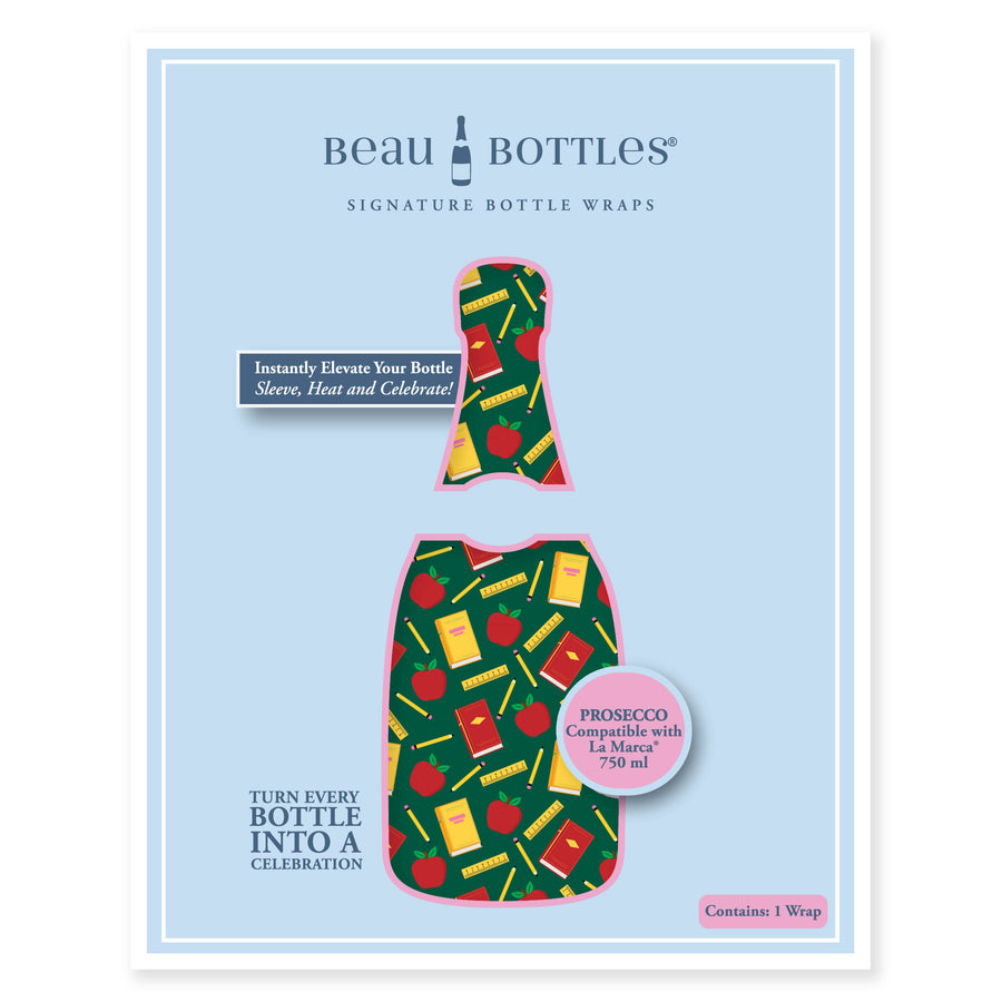 Beau Bottles Teacher's Pet- Prosecco Collection