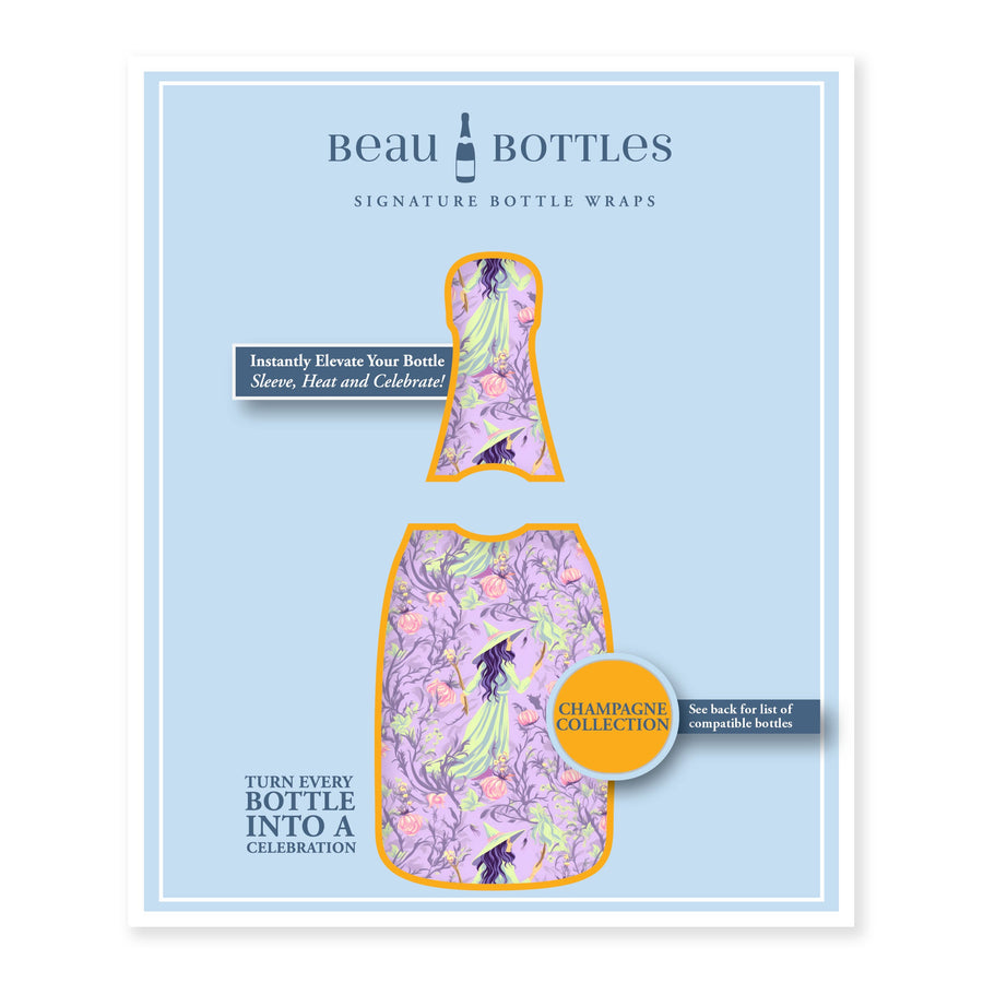 Beau Bottles Preppy Halloween Witch - Champagne Collection
