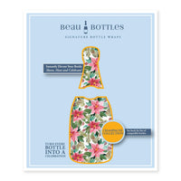 Thumbnail for Holiday Bloom Bottle Wrap on Champagne Bottle