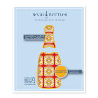 Thumbnail for Holiday Kaleidoscope Bottle Wrap on Champagne Bottle