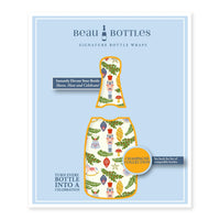 Thumbnail for Merry Little Ornaments Bottle Wrap on Champagne Bottle