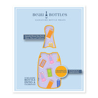 Thumbnail for Notting Hill Doors Bottle Wrap on Champagne Bottle